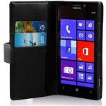 Schwarze Nokia Lumia 925 Cases aus Kunstleder 