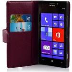 Violette Nokia Lumia 925 Cases aus Kunstleder 