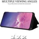 Schwarze Cadorabo Samsung Galaxy S10e Cases Art: Flip Cases mit Spiegel 