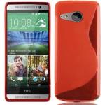Rote Cadorabo HTC One Mini 2 Cases aus Kunststoff mini 