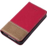 Rote Cadorabo iPhone 4/4S Cases Art: Flip Cases aus Kunststoff 