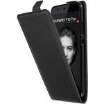 Schwarze Cadorabo Huawei P10 Plus Cases Art: Flip Cases aus Kunststoff 
