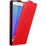 Rote Cadorabo Samsung Galaxy Note 5 Cases Art: Flip Cases aus Kunststoff 