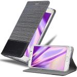 Schwarze Cadorabo Samsung Galaxy Note 5 Cases Art: Flip Cases aus Kunststoff 