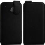 Schwarze HTC One Mini Cases Art: Flip Cases aus Silikon mini 