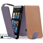 Violette HTC One Mini Cases Art: Flip Cases aus Silikon mini 