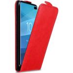 Rote Samsung Galaxy S10+ Hüllen Art: Flip Cases aus Silikon 