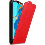 Rote Huawei P30 Lite Hüllen Art: Flip Cases aus Silikon 