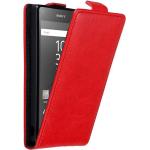 Rote Sony Xperia Z5 Compact Cases Art: Flip Cases aus Silikon 
