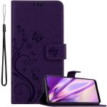 Violette Elegante Samsung Galaxy A40 Hüllen Art: Flip Cases aus Silikon für Damen 