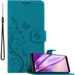 Blaue Cadorabo Samsung Galaxy A9 Hüllen 2018 Art: Flip Cases 