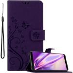 Violette Cadorabo Samsung Galaxy A9 Hüllen 2018 Art: Flip Cases 