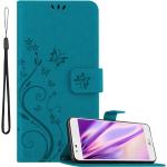Blaue Cadorabo LG K7 Cases Art: Flip Cases 