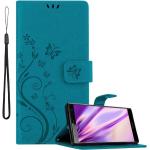 Blaue Cadorabo Sony Xperia XZ2 Cases Art: Flip Cases 