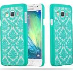 Grüne Cadorabo Samsung Galaxy A3 Hüllen 2015 Art: Hard Cases aus Kunststoff 