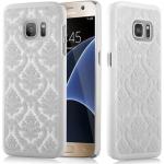 Weiße Cadorabo Samsung Galaxy S7 Hüllen Art: Hard Cases aus Kunststoff 