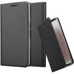 Schwarze Cadorabo Nexus 6P Hüllen Art: Flip Cases aus Kunstleder klappbar 