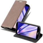 Braune Cadorabo LG G2 Mini Cases Art: Flip Cases aus Kunstleder klappbar 