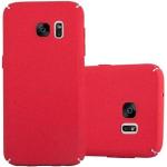 Rote Elegante Samsung Galaxy S7 Hüllen Art: Slim Cases Matt aus Silikon 