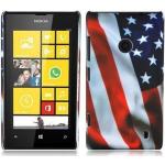 Cadorabo Nokia Lumia 520 Cases Art: Bumper Cases mit Freiheitsstatue-Motiv 