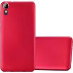 Rote Elegante HTC Desire 825 Cases Art: Slim Cases Matt aus Silikon 