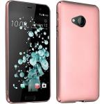Rosa Elegante HTC U Play Cases Art: Slim Cases Matt aus Silikon 