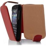 Rote Cadorabo BlackBerry Q10 Hüllen Art: Flip Cases aus Kunststoff 