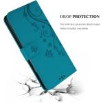 Blaue Cadorabo Honor 8X Cases Art: Flip Cases aus Kunstleder 
