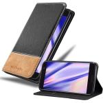 Schwarze Cadorabo HTC 10 Cases Art: Flip Cases aus Kunststoff 