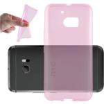 Pinke Cadorabo HTC 10 Cases Art: Bumper Cases durchsichtig aus Silikon 