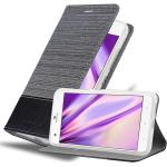 Schwarze Cadorabo HTC Desire 10 Pro Cases Art: Flip Cases 