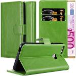 Grüne Cadorabo HTC Desire 12 Plus Cases Art: Flip Cases aus Kunststoff 