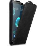 Schwarze Cadorabo HTC Desire 12 Plus Cases Art: Flip Cases aus Kunststoff 