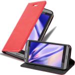 Rote Cadorabo HTC Desire 530 Cases Art: Flip Cases aus Kunststoff 