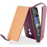 Lila Cadorabo HTC One Max Cases Art: Flip Cases aus Kunststoff 