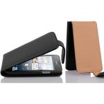 Schwarze Cadorabo Huawei Ascend G525 Cases Art: Flip Cases aus Kunststoff 