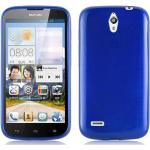Blaue Cadorabo Huawei Ascend G610 Cases Art: Bumper Cases aus Silikon 
