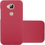 Rote Cadorabo Huawei G7 Cases Art: Hard Cases aus Kunststoff 