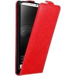 Rote Cadorabo Huawei Mate 8 Cases Art: Flip Cases aus Kunststoff 