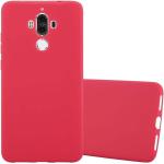 Rote Cadorabo Huawei Mate 9 Cases Art: Bumper Cases aus Silikon 