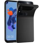 Schwarze Cadorabo Huawei Nova Cases 2019 Art: Bumper Cases aus Silikon 