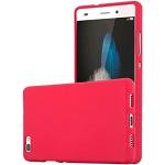 Rote Elegante Cadorabo Huawei P8 Lite Cases 2015 Art: Soft Cases mit Bildern aus Gummi kratzfest 