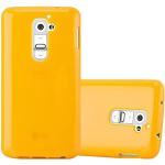 Gelbe Elegante Cadorabo LG G2 Cases mit Bildern aus Silikon 