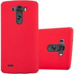 Rote Cadorabo LG G3 Cases aus Kunststoff 