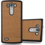 Braune Cadorabo LG G3 Cases Art: Hard Cases aus Kunststoff 