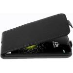 Schwarze Cadorabo LG G5 Cases Art: Flip Cases aus Kunststoff 