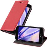 Rote Cadorabo LG K4 Cases 2017 Art: Flip Cases aus Kunststoff 