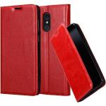 Rote Cadorabo LG Q Stylus Cases Art: Flip Cases aus Kunststoff 