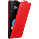 Rote Cadorabo LG Stylus 2 Cases Art: Flip Cases aus Kunststoff 
