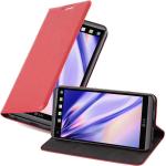Rote Cadorabo LG V20 Cases Art: Flip Cases aus Kunststoff 